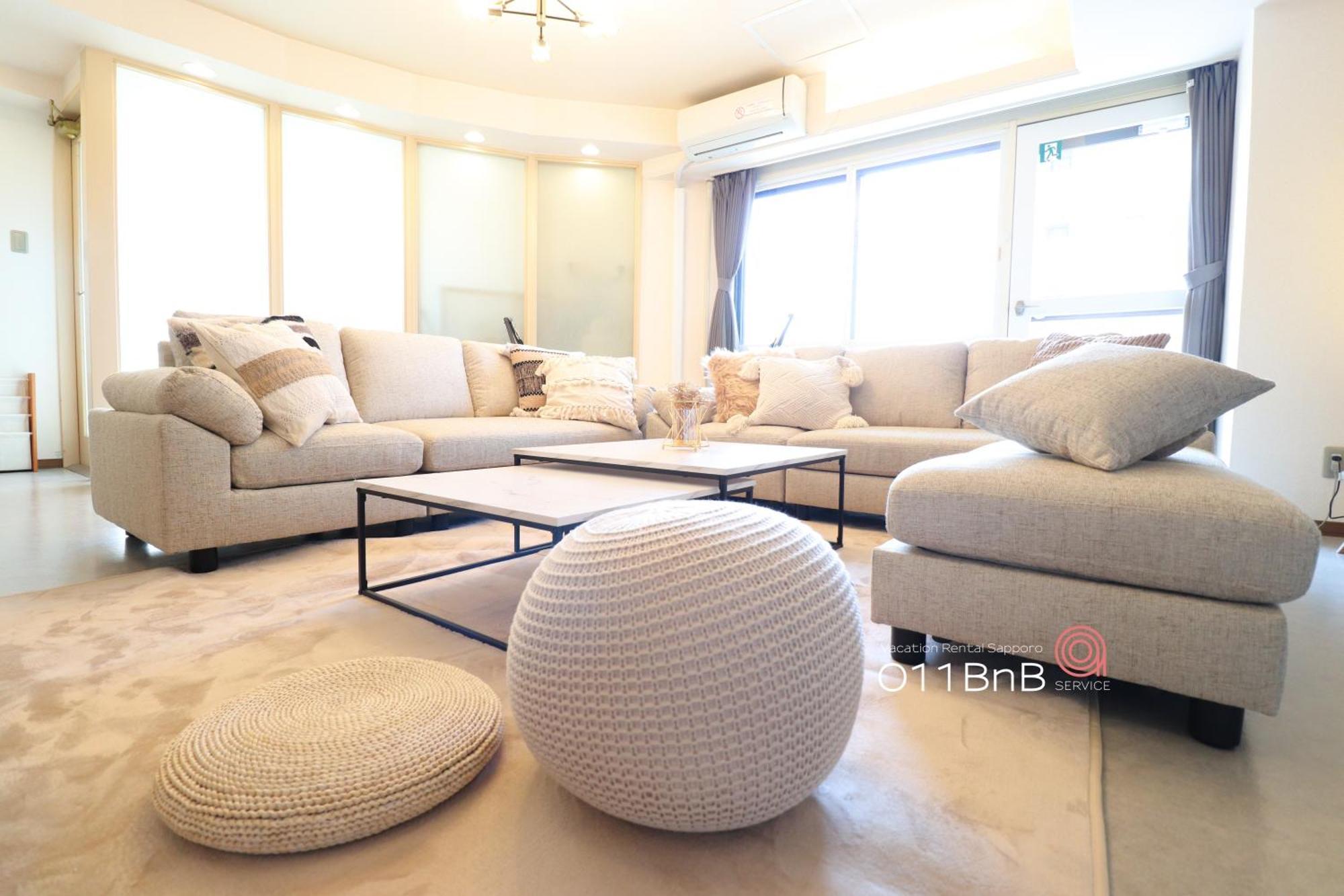 Nk Bld4F Sapporo 3Ldk 3Br 1 Floor 1 Room エクステリア 写真